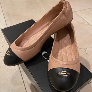 Coach ballet flats